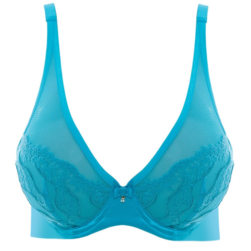 Wacoal Eclat Underwired Bra in Aquamarine - Victoria's