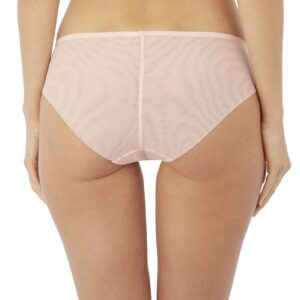 back view of Wacoal Reflexion Brief in Tea Rose