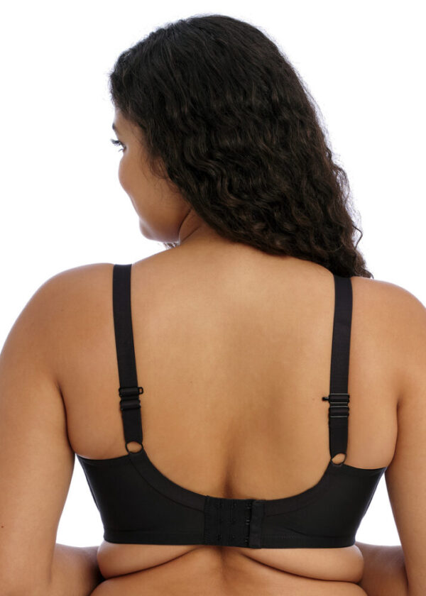 Elomi Energise Underwired Sports Bra Black back