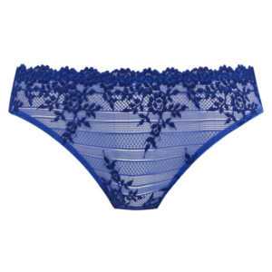 Wacoal Embrace Lace Brief Beaucoup Blue/Bellwether Blue cutout