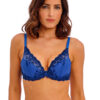 buy the Wacoal Embrace Lace Plunge Bra Beaucoup Blue/Bellwether Blue