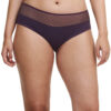 buy the Chantelle Norah Chic Shorty Aubergine