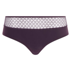 Chantelle Norah Chic Shorty Aubergine close up