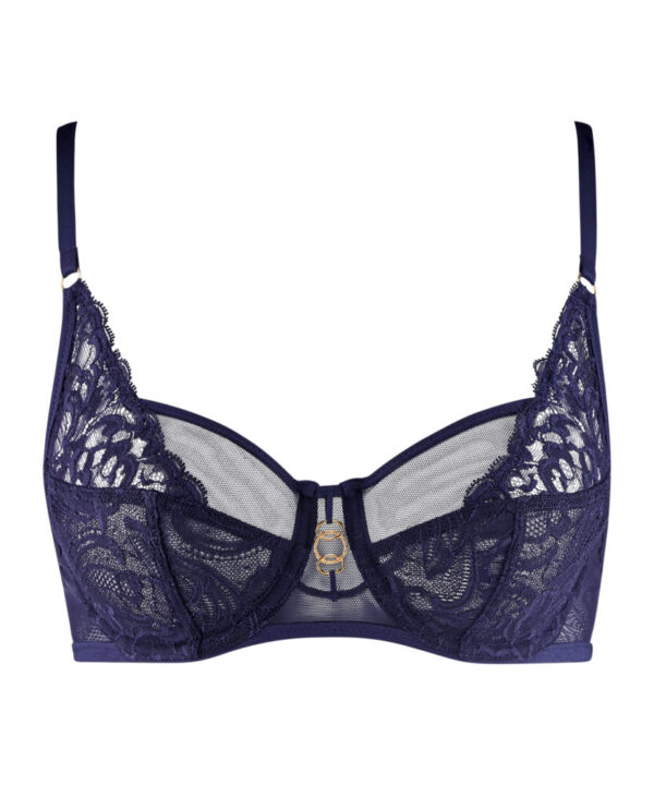 Aubade Feeling Myself Full Cup Bra Astral Blue close up