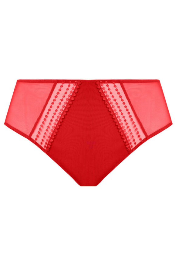 Elomi Matilda Full Brief Haute Red cutout