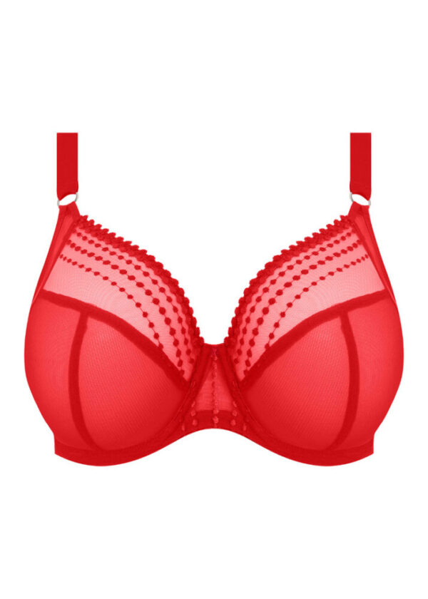 Elomi Matilda Plunge Bra Haute Red cutout