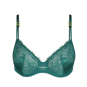 Marie Jo Junoo Full Cup Bra Jasper Green cutout