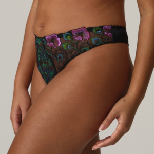 PrimaDonna San Angel Thong Peacock Feather side