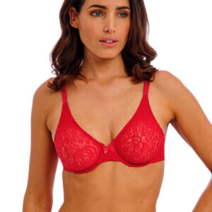 Wacoal Halo Lace Underwire Bra Equestrian Red