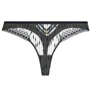 Aubade Voodoo Kiss Tanga Millennium Black cutout