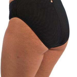 Elomi Teagan High Leg Brief Black Almond back