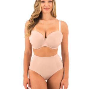 Fantasie Smoothease Shaping Brief Natural Beige with bra