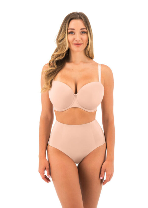 Fantasie Smoothease Shaping Brief Natural Beige with bra