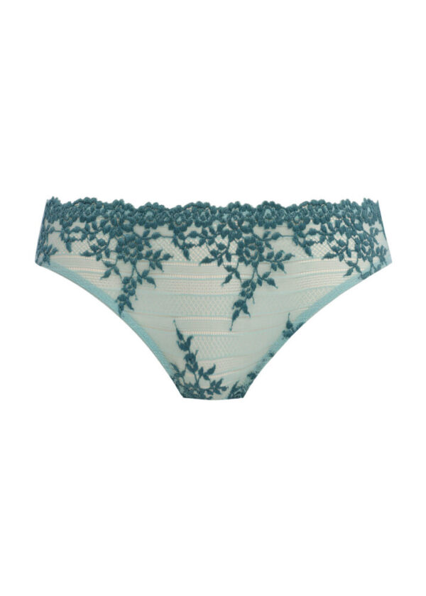 Wacoal Embrace Lace Brief Eggshell Blue / Brittany Blue cutout