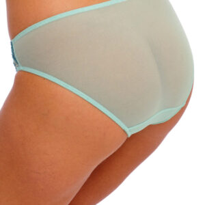 Wacoal Embrace Lace Brief Eggshell Blue / Brittany Blue side