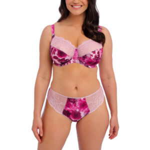 Fantasie Pippa Brief Raspberry Ripple with side support bra