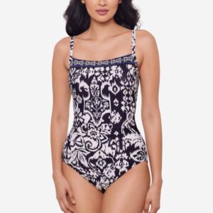 Miraclesuit Talavera Kara Swimsuit Midnight Blue/White