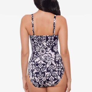 Miraclesuit Talavera Kara Swimsuit Midnight Blue/White back