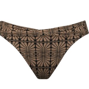 Watercult Artisan Vibe Bikini Caramel Black bikini brief