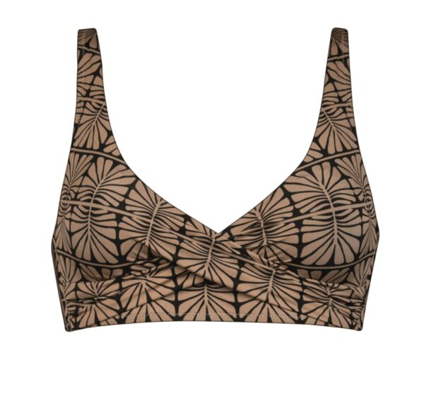 Watercult Artisan Vibe Bikini Caramel Black bikini top