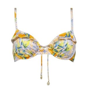 buy the Watercult Dolce Whimsy Bikini Orange Pastels bikini top