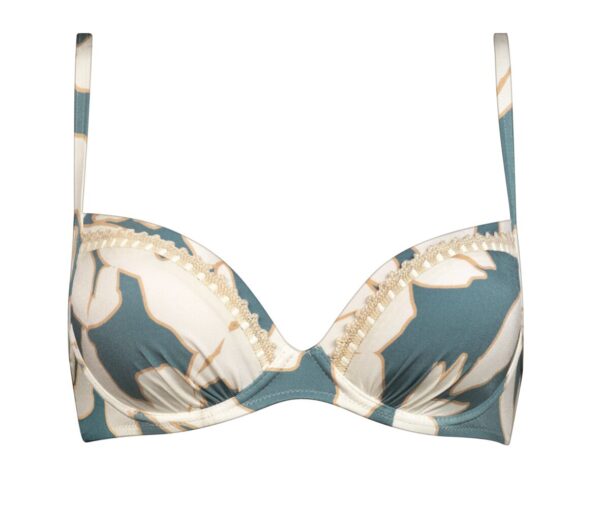 Watercult Floral Abstract Bikini Puffy Sky bikini top