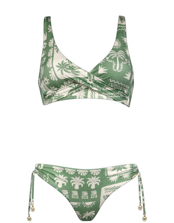 Watercult Rustic Med Bikini Sage Cream cutout