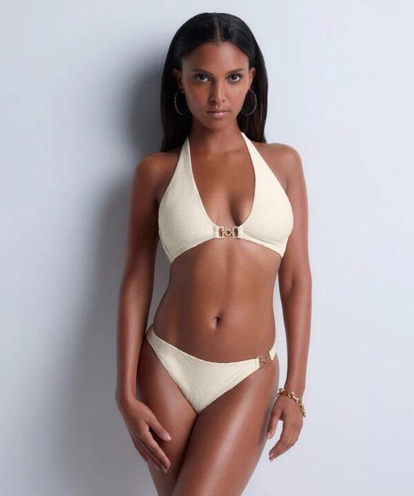 Aubade Shimmering Waters Bikini Set Golden White