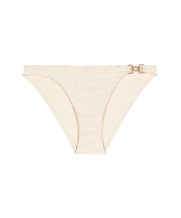 Aubade Shimmering Waters Bikini Set Golden White bikini brief cutout