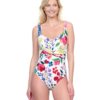 buy the Gottex Garden Dream Swimsuit Off White Multi