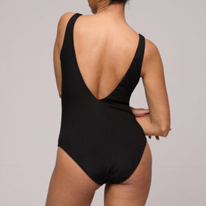 Marie Jo Emly Plunge Swimsuit Black back