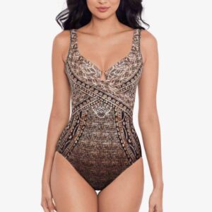 Miraclesuit Cappadocia Escape Swimsuit Black Multi