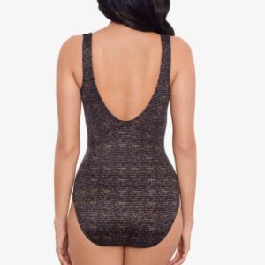 Miraclesuit Cappadocia Escape Swimsuit Black Multi back