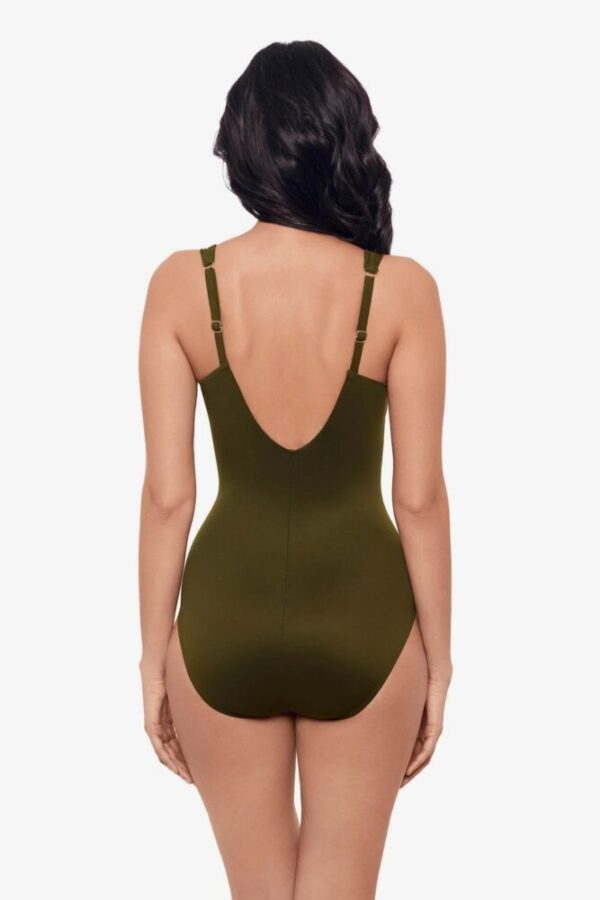 Miraclesuit Razzle Dazzle Siren Swimsuit Nori back