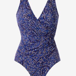 Miraclesuit Spotlight Oceanus Swimsuit Plum Multi cutout