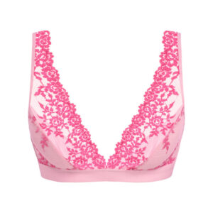 Wacoal Embrace Lace Bralette Ballet Slipper / Chateau Rose cutout