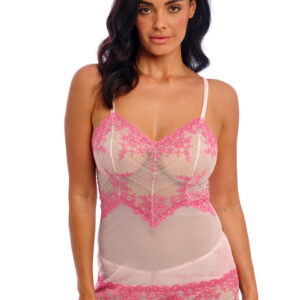 buy the Wacoal Embrace Lace Chemise Ballet Slipper / Chateau Rose