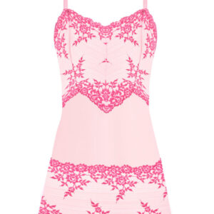 Wacoal Embrace Lace Chemise Ballet Slipper / Chateau Rose cutout