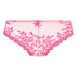 Wacoal Embrace Lace Tanga Ballet Slipper / Chateau Rose cutout