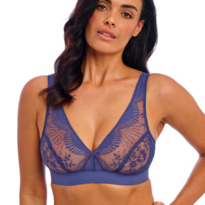 buy the Wacoal Sensu Lace Bralette Dark Azure