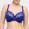 PrimaDonna Deauville Full Cup Bra in Iconic Blue – Front View