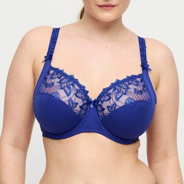 PrimaDonna Deauville Full Cup Bra in Iconic Blue – Front View