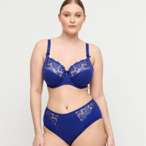 PrimaDonna Deauville Full Cup Bra iconic Blue with full briefs