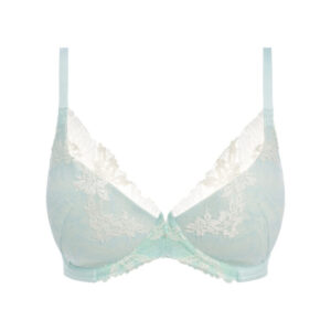 Close-up of Wacoal Most Divine Bra embroidery detailing
