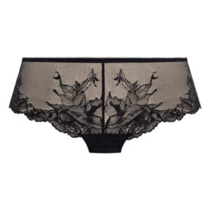 Detail shot of lace texture and stitching on the Wacoal Vivid Attraction Tanga.